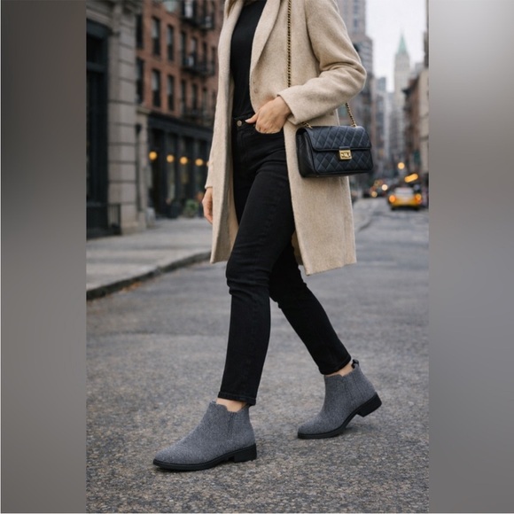 NEW VIVAIA Square-Toe Water-Repellent Ankle Boots (Ryan Pro) 9.5 (41) rich grey - Picture 12 of 12